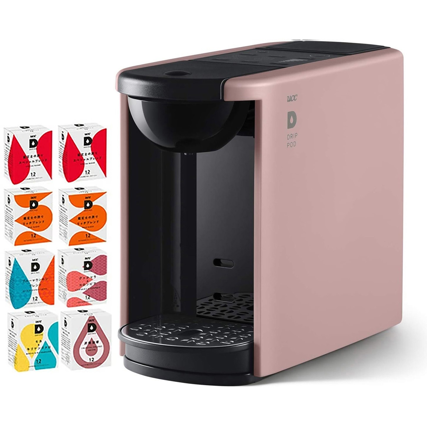 UCC DRIP POD DP3 コーヒーメーカー➕専用コーヒー12カプセル UCC DRIP POD DP3 コーヒーメーカー➕専用コーヒー12カプセル 【公式通販】