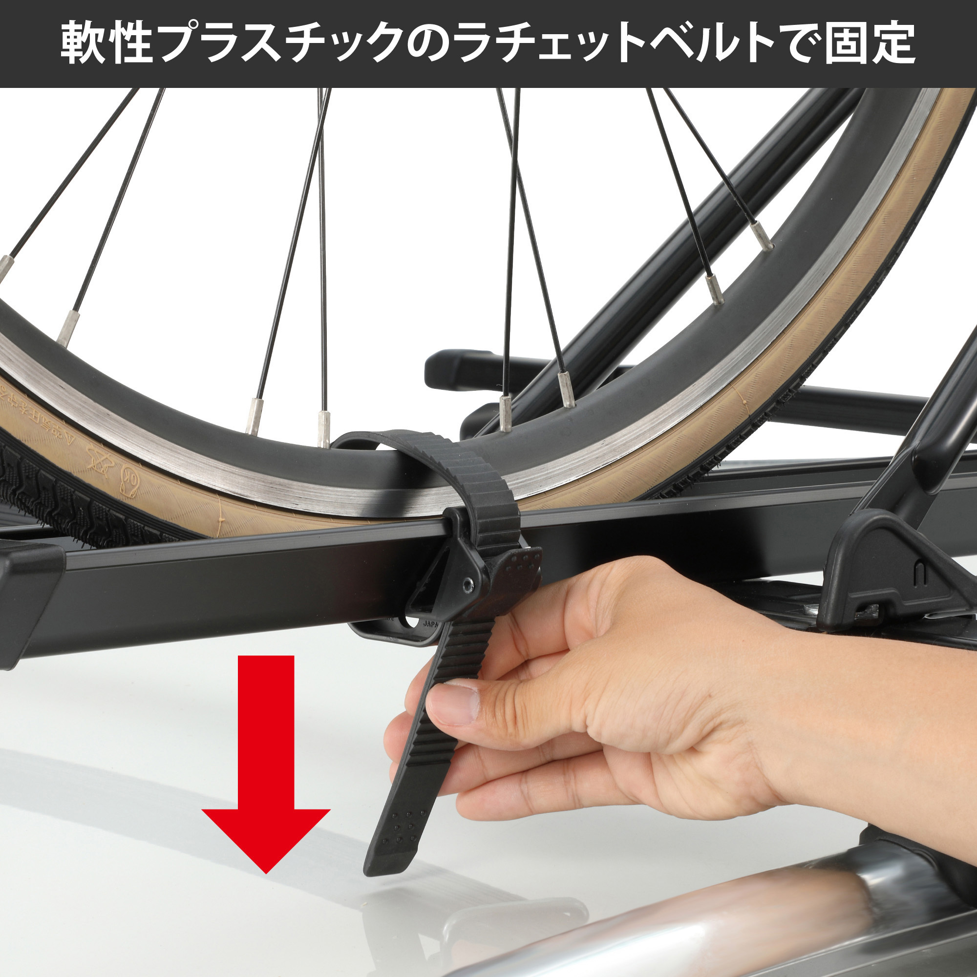 IN385BK サイクルアタッチメントST ブラック INNO 1箱(1セット) IN385BK
