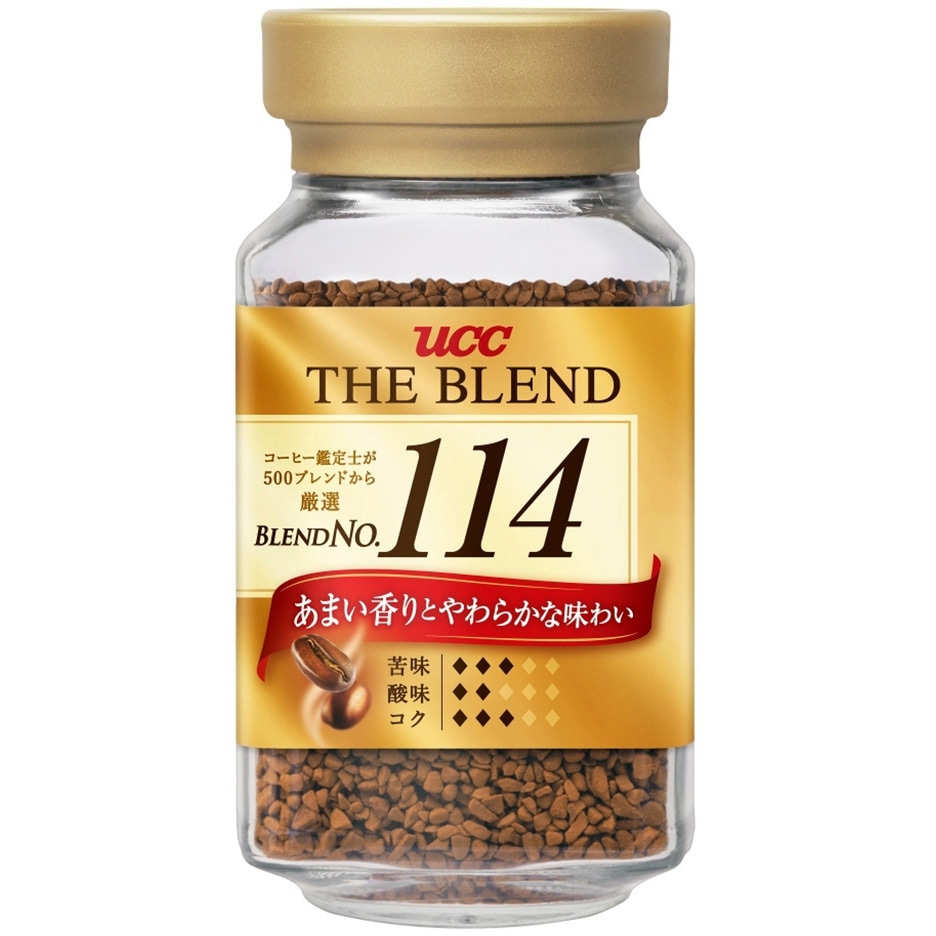 ザ・ブレンド114 瓶 1セット(90g×6個) UCC(上島珈琲) 【通販モノタロウ】