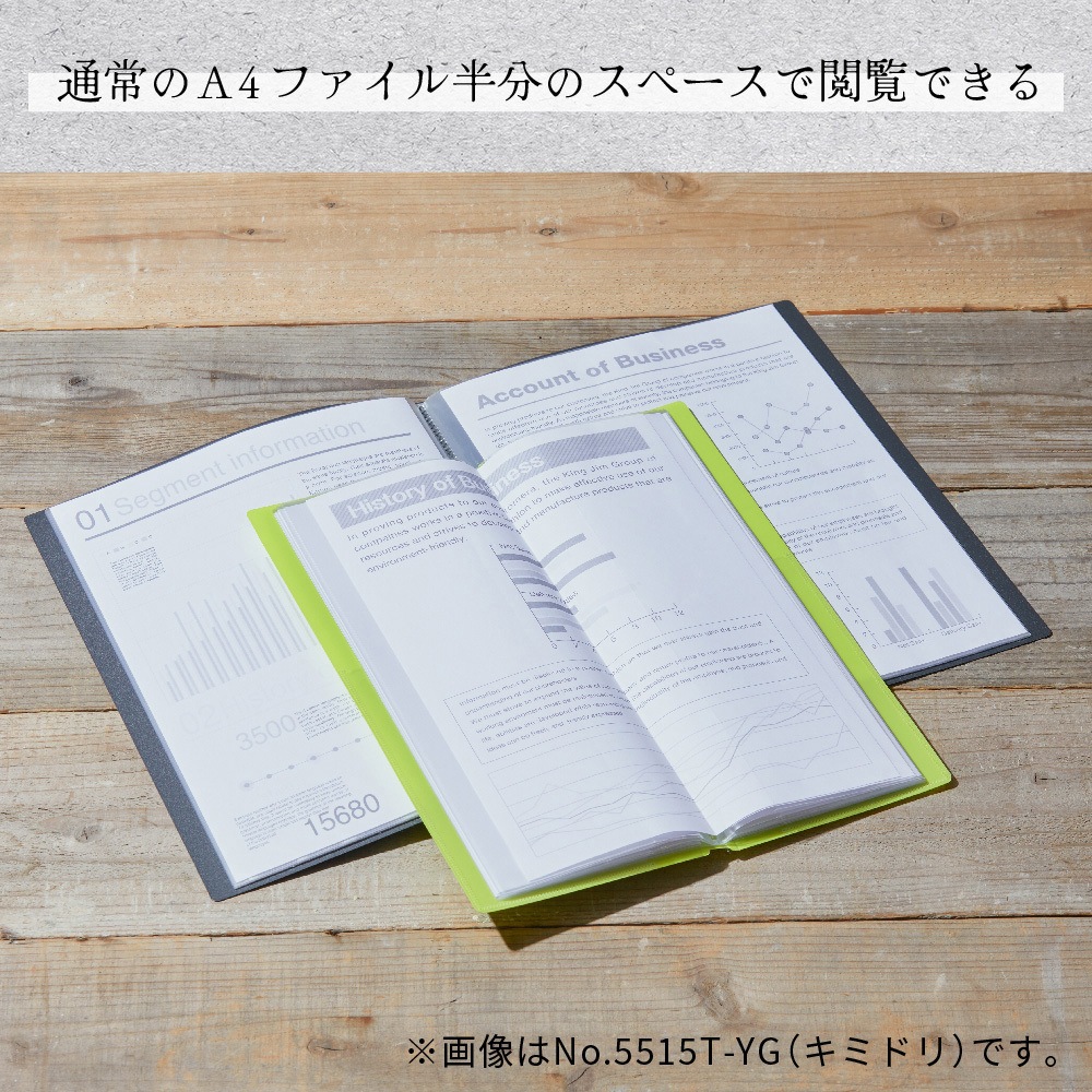 5515T-NV クリアーファイル ホッソ キングジム 材質PP ポケット 5515T-NV クリアーファイル ホッソ キングジム 材質PP ポケット