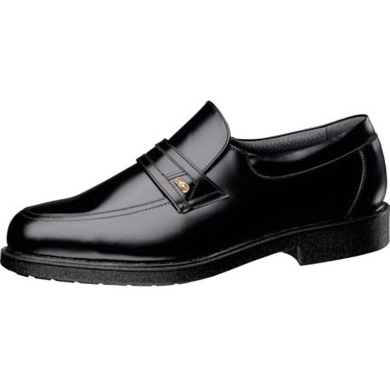 MG1326S 通気底紳士靴 MG1310静電 ミドリ安全 革靴 紐タイプ ブラック色 JIS_T_8103_一般静電作業靴規格 サイズ28cm足幅3E