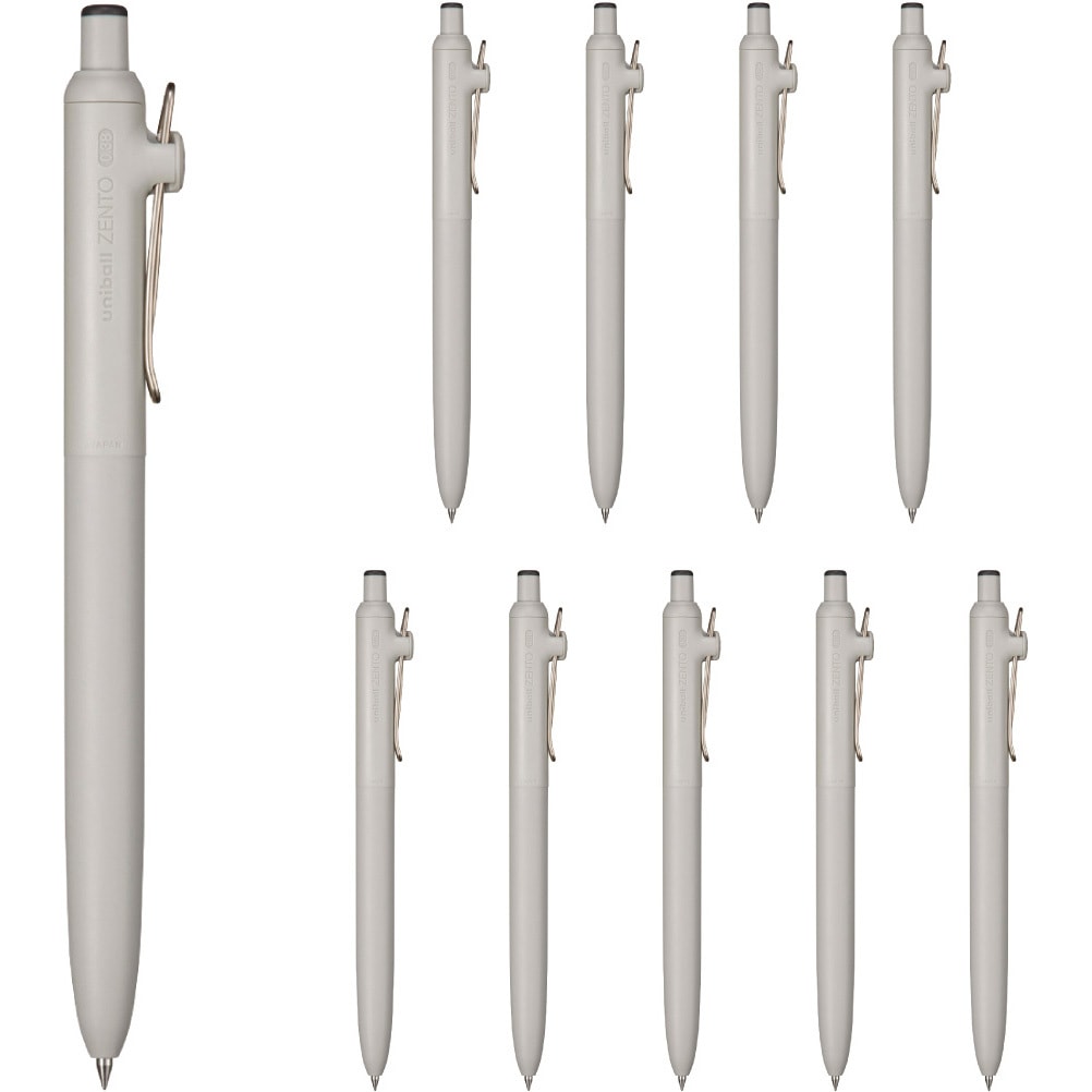 ハコUBNZS38.24 ユニボールゼント 単色 0.38mm 10P箱 ベーシックモデル
