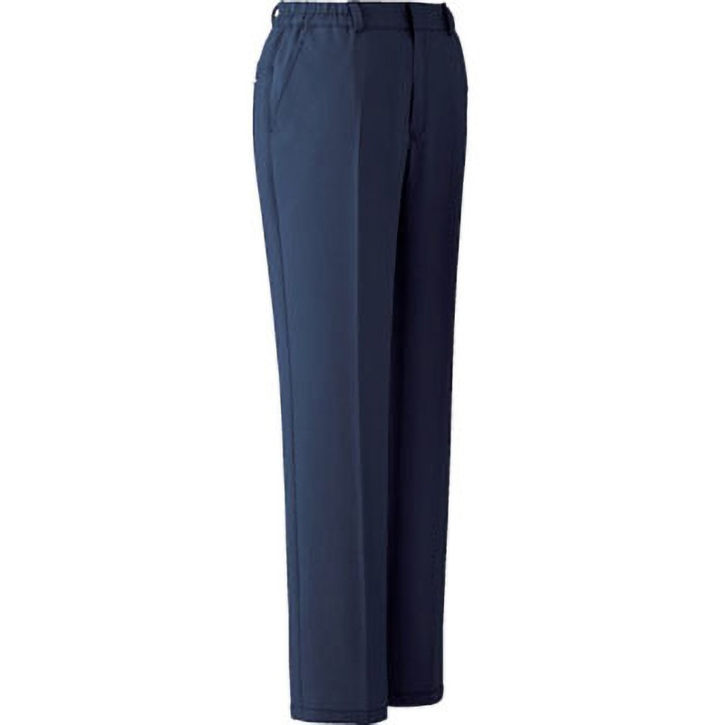 VEL527SITA ベルデクセル 交織ストレッチ 女子パンツ VEL527下 ミドリ安全 ネイビー色 サイズ15