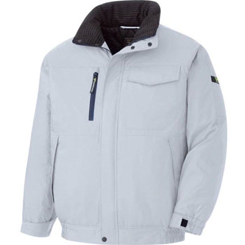 VE1071-UE ミドリ安全 ベルデクセル 帯電防止軽量防寒ブルゾン VE1071 ミドリ安全 シルバーグレー色 SS着丈61cm