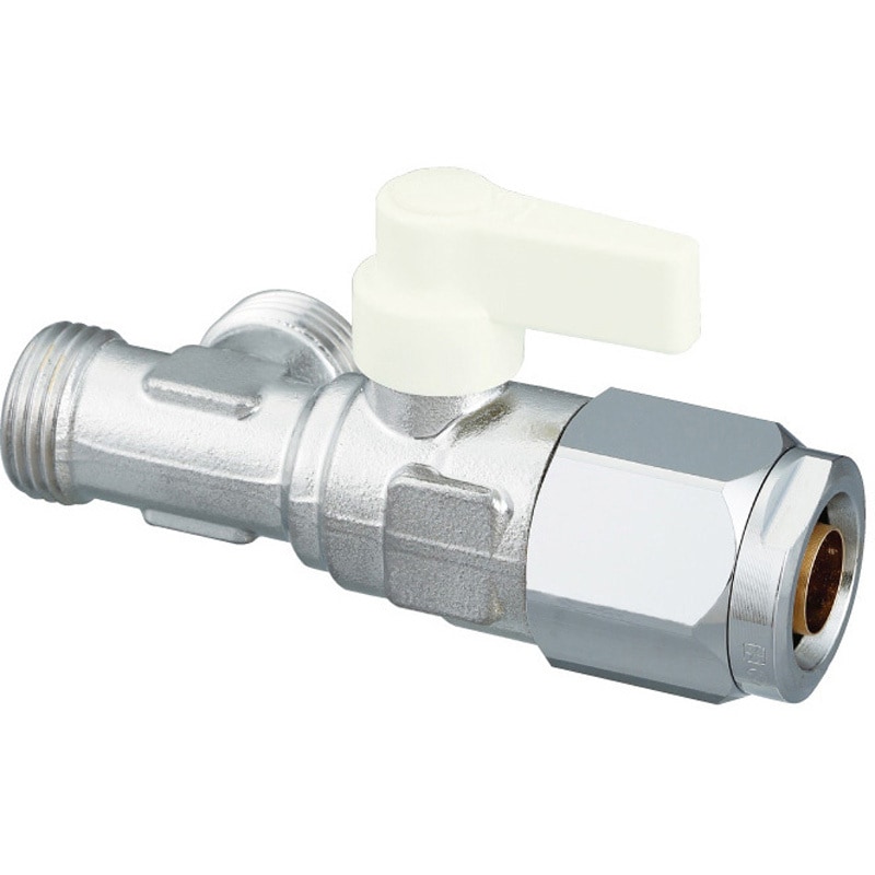 WB37-1313MA-S-0 WB37型 流量調整ボールバルブ 右分岐 オンダ製作所 冷温水用 アイボリー色 5,798円