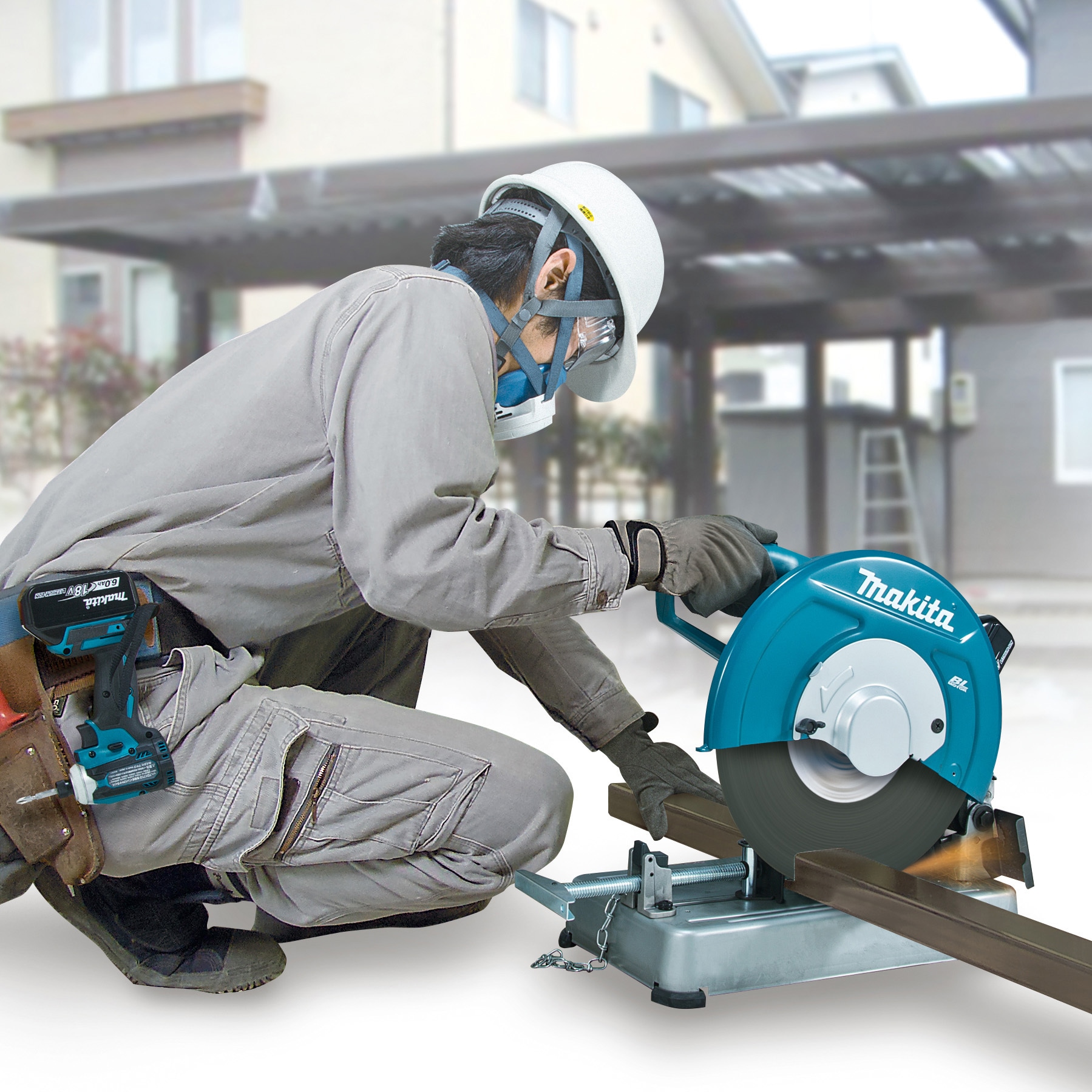 LW141DZ 355mm充電式切断機 1台 マキタ 【通販モノタロウ】