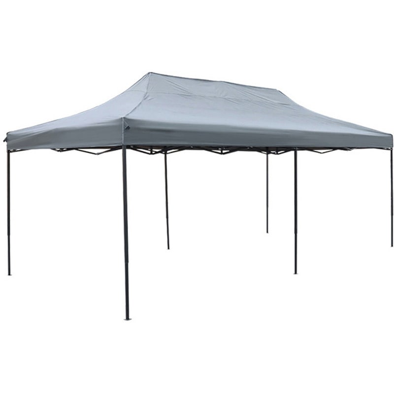 ライトグレー 3m x 6m テント Amazon | ワンタッチ タープテント 3段階調節3m*6m UVカット