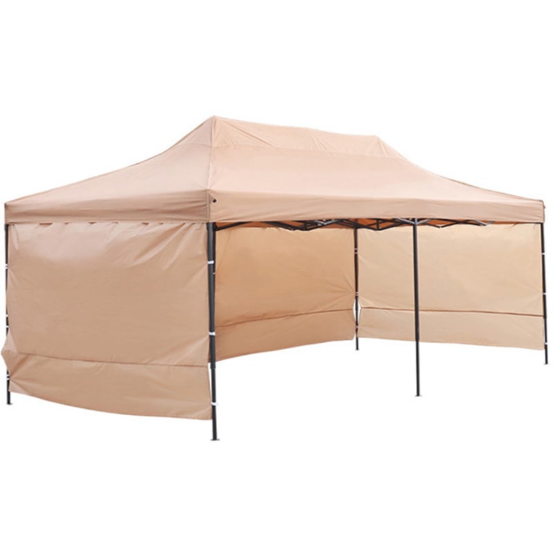 S-3X6C-SAK 横幕付きワンタッチタープテント 3x6m サイドシート3枚 SIS