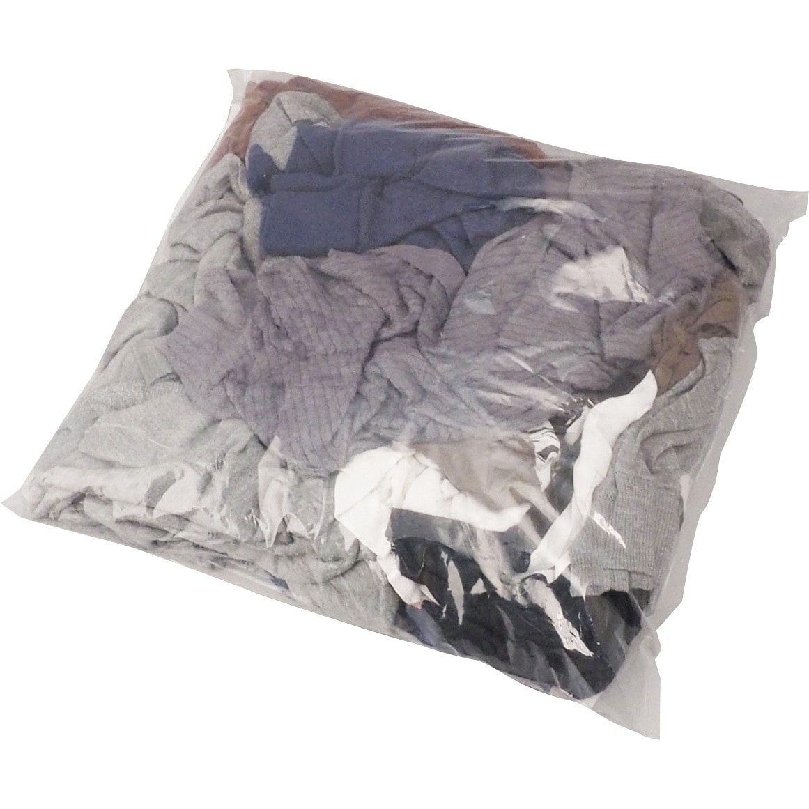 メリヤスウエス 濃色 中古生地 1袋(1kg) モノタロウ 【通販モノタロウ】