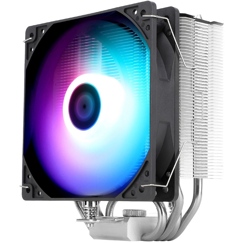AX120-R-SE-ARGB サイドフロー型CPUクーラー Thermalright シルバー色