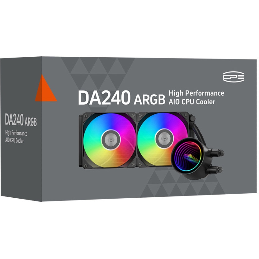 DA240-ARGB-BK 水冷クーラー 1個 CPS 【通販モノタロウ】