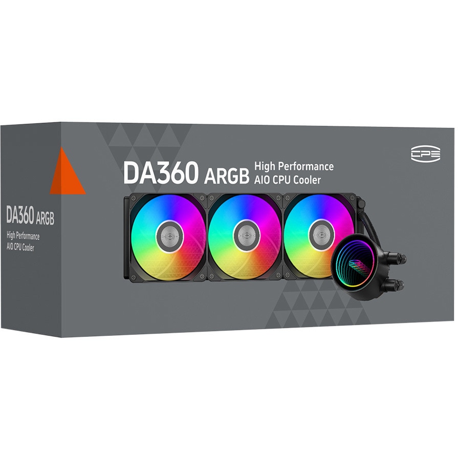 DA360-ARGB-BK 水冷クーラー 1個 CPS 【通販モノタロウ】
