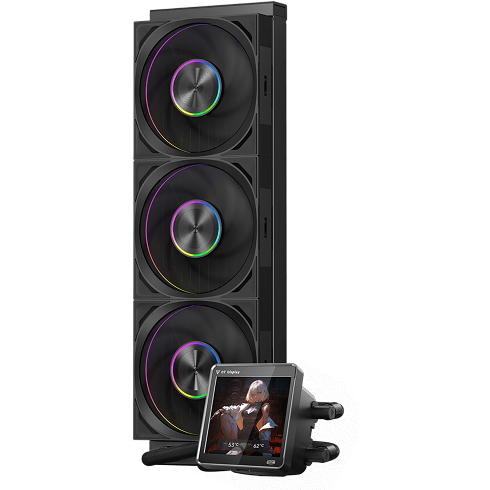 CPS DE360-BK - 簡易水冷 AIO Cooler CPS | DE360 BLACK - 株式会社サイズ