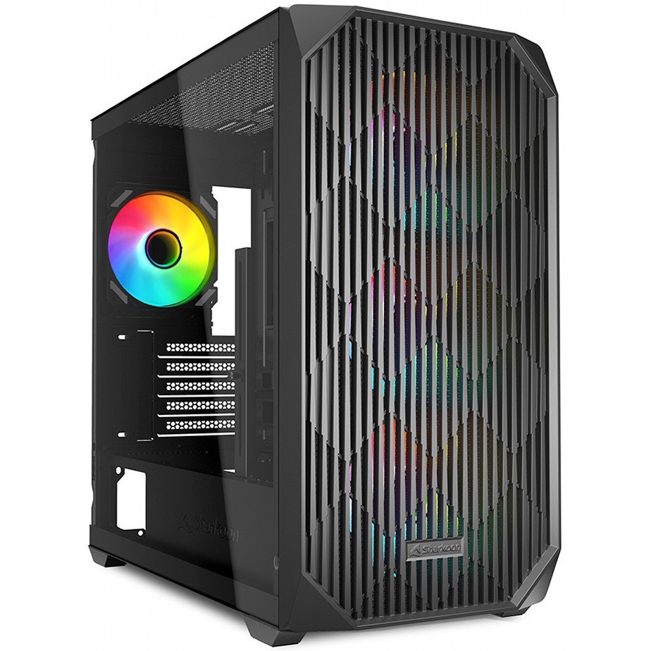 SHA-MK3-RGB-BK ミドルタワーケース 1個 SHARKOON 【通販モノタロウ】