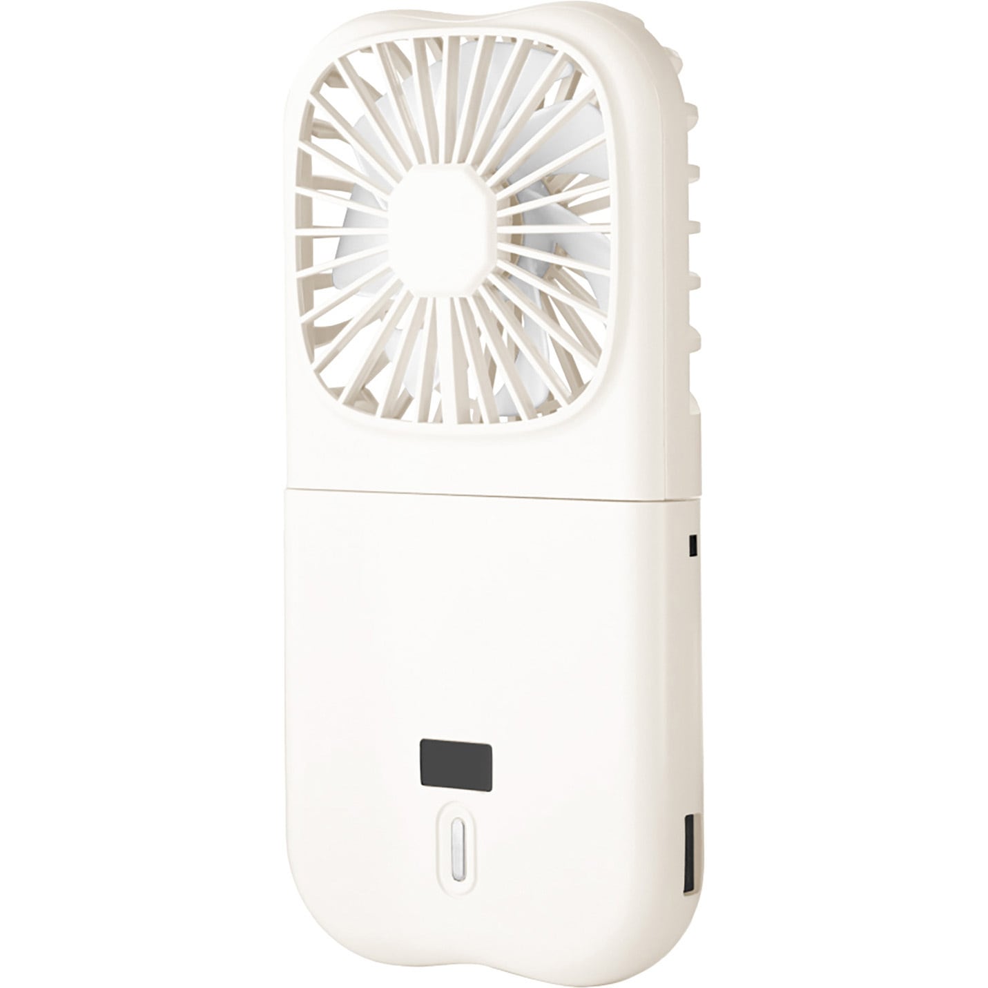 LN-FANH01WH バッテリー機能つき4WAYハンディファン スマホ充電可能