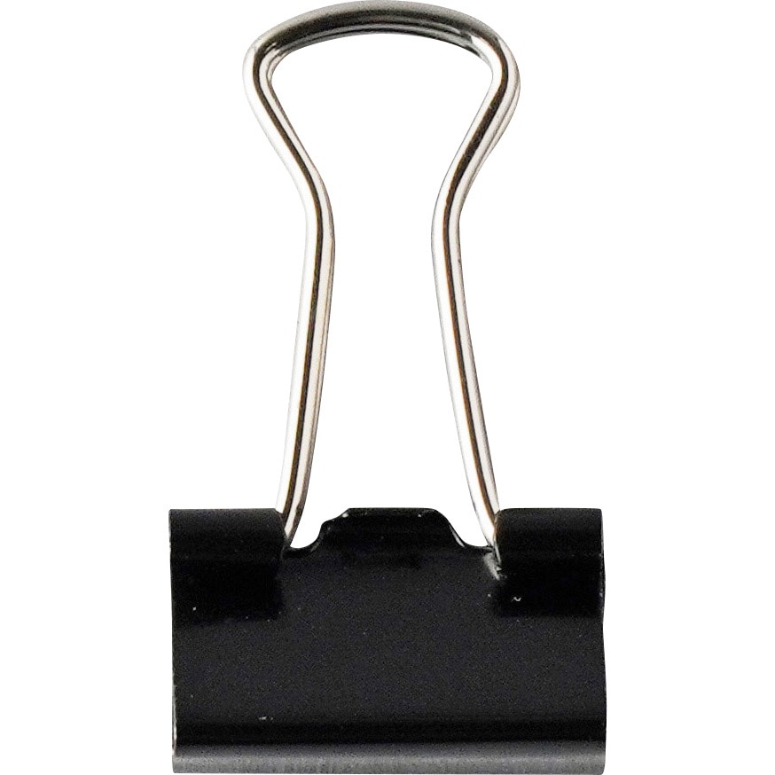 CP-106(35443) ダブルクリップ PLUS(プラス)[文具] ブラック色 1箱(10