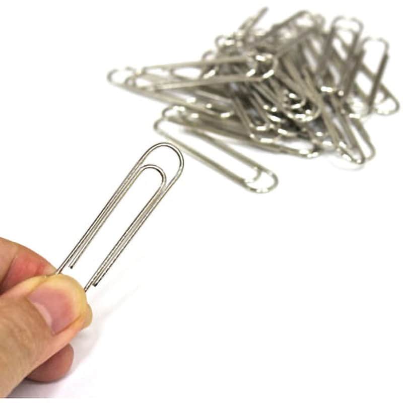 CP-301(38210) ゼムクリップ プラス(文具) 超特大 (NO.00)サイズ CP-301(38210) ゼムクリップ プラス(文具) 超特大 (NO.00)サイズ
