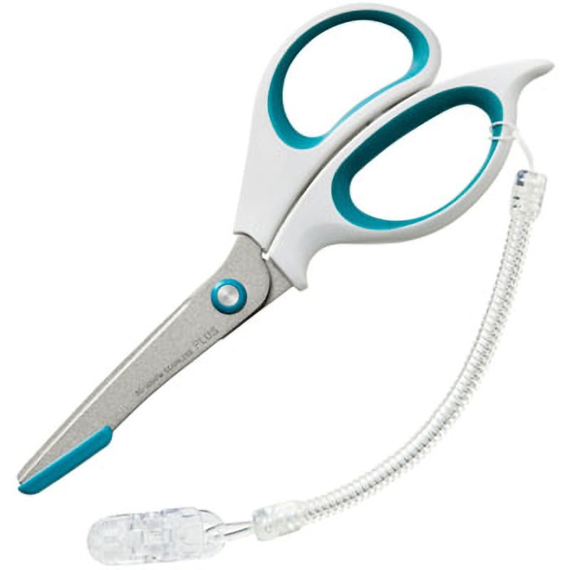 SC-165AFM(34329) ハサミ フッ素コート 安全ガイドカバー付 ストラップ