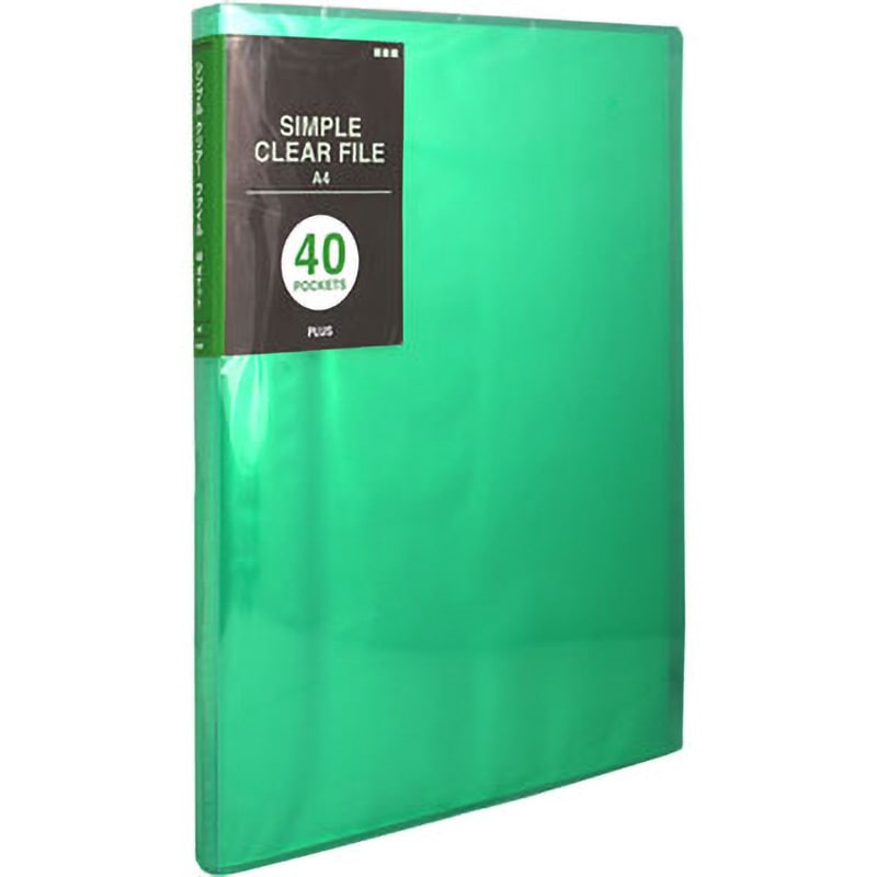 FC-240SC(98192) シンプルクリアーファイル PLUS(プラス)[文具