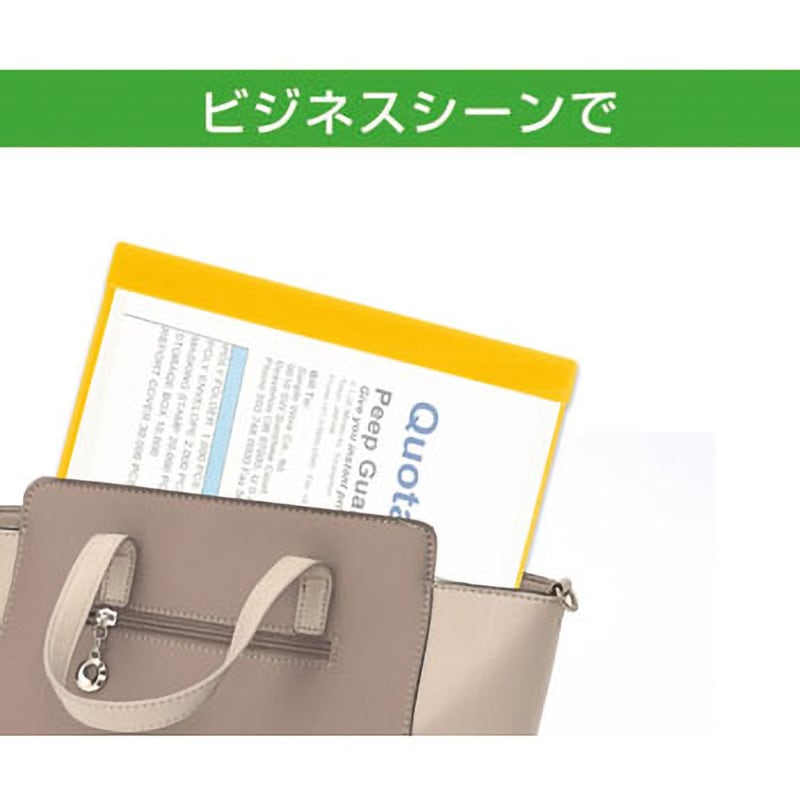 FL-190CF(78963) クリアーファイル スリム6P 1冊 PLUS(プラス)[文具