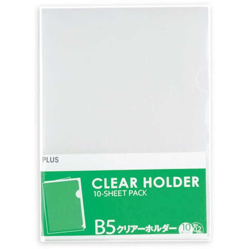 FL-214HO(88518) クリアホルダー PLUS(プラス)[文具] 材質50%樹脂(PP