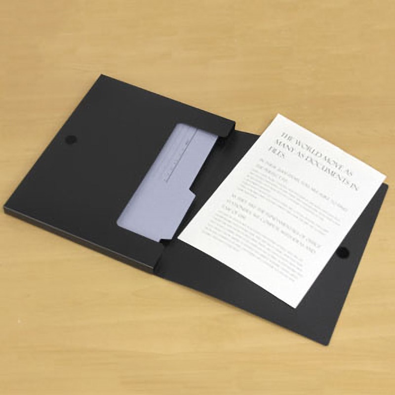 FL-131CE(84086) ケースファイル PLUS(プラス)[文具] 面ファスナー付