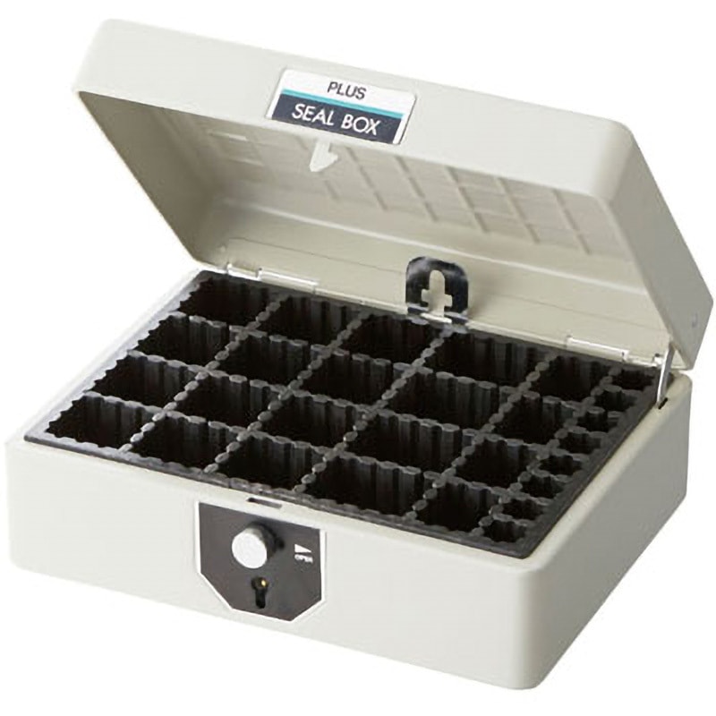 SB-003(37162) スチール印箱 PLUS(プラス)[文具] 大サイズ