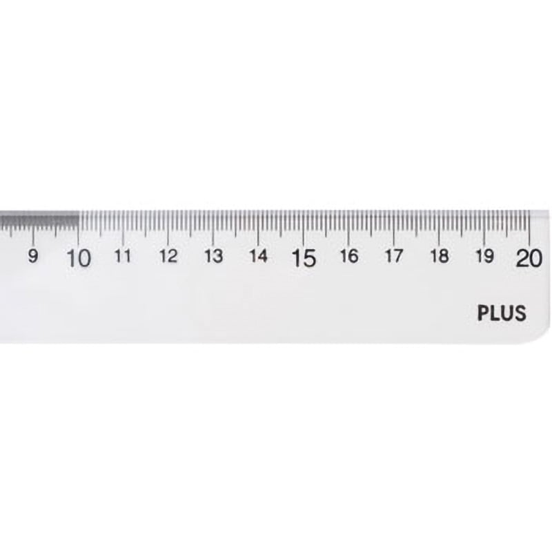 せいだろう 47188 直定規 再生PET 1本 PLUS(プラス)[文具] 【通販モノタロウ】