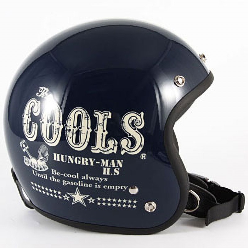 COOLS HUNGRY-MAN H.S. ヘルメット XLサイズ60～62㎝ HM-02L COOLSコラボモデル COOLS HUNGRY MAN 72JAM JET HELMET XL