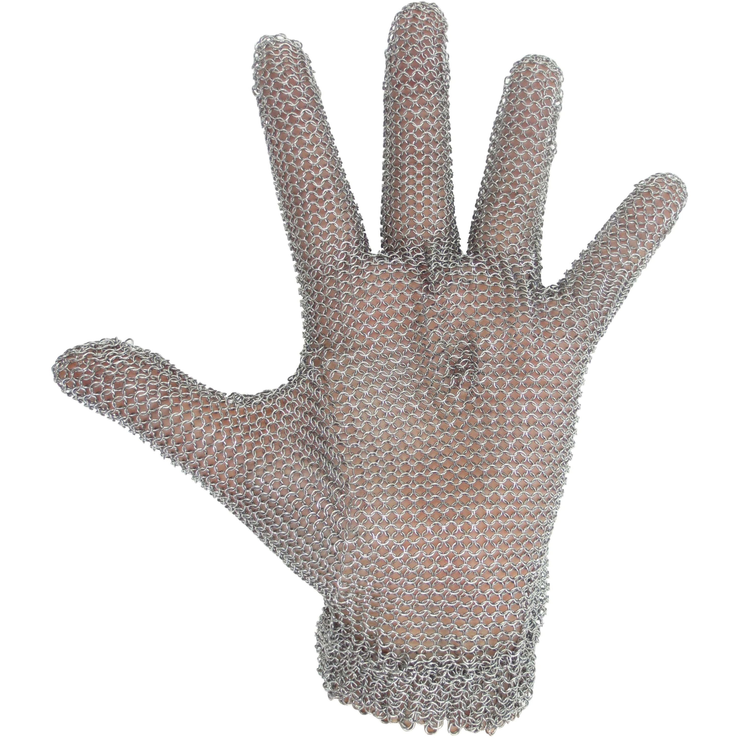 ニロフレックス メッシュ手袋5本指 S S5（白） 9-1479-0803 ステンレスメッシュ手袋 niroflex2000 (L M S SS SSS