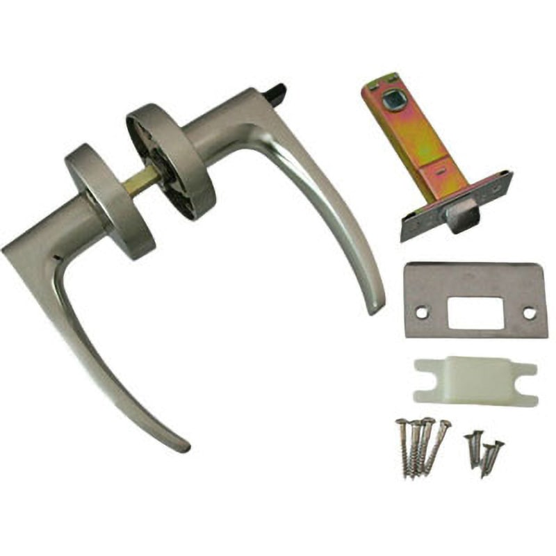 NP-32A-W-NI-60 レバーハンドル 丸座 ハイロジック 屋内用 うちかぎ