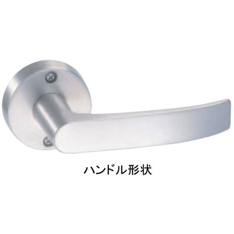 NP-32A-ML-NI-60 レバーハンドル 丸座 ハイロジック 屋内用 かぎつき