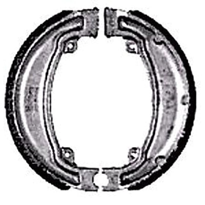 VB-159NSQ ブレーキシュー 溝付き 1セット Vesrah 【通販モノタロウ】