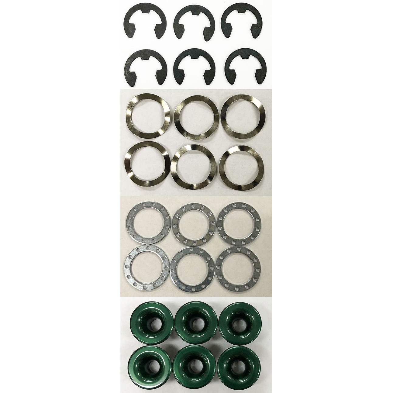 PS1455A-6WM-GR サンスターレーシングディスク用フローティングピンセット 1セット(6個) SUNSTAR(サンスター) 【通販モノタロウ】