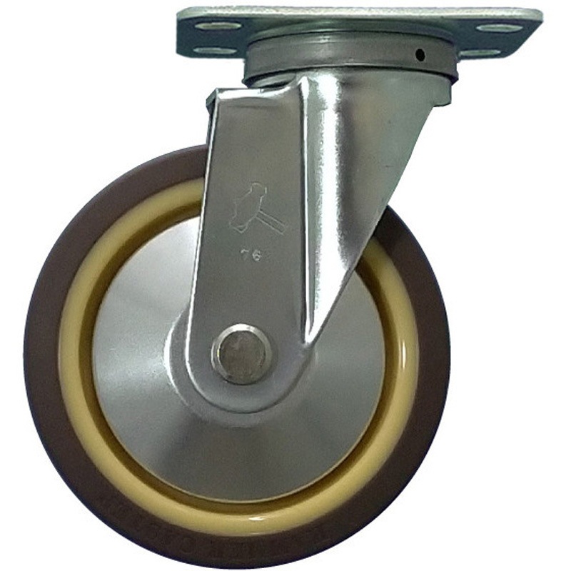 HTH-U150 プレートタイプキャスターΦ150 TMEHジャパン 自在車輪