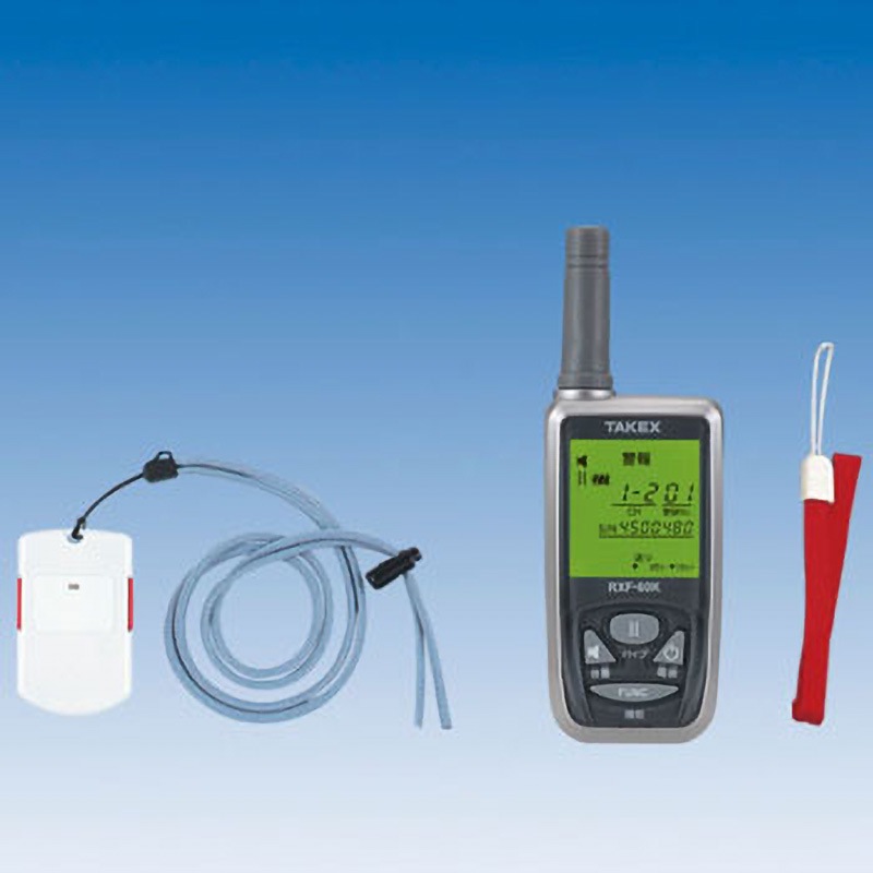 EC-2P(KE) 小電力型ワイヤレスシステム緊急呼出しセット EC-2P(KE) ペンダント型・携帯型受信機セット 1台 TAKEX(タケナカエンジニアリング) 【通販モノタロウ】