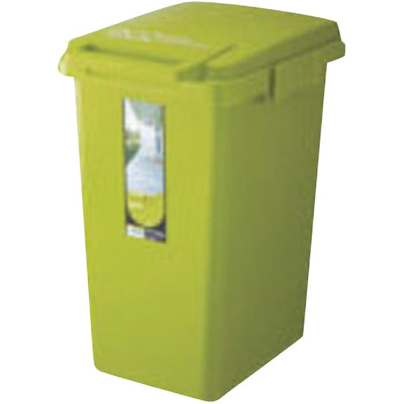 GCON142 コンテナスタイル2 CS2-45J リス 本体+フタ グリーン色  1セット(10個) GCON142