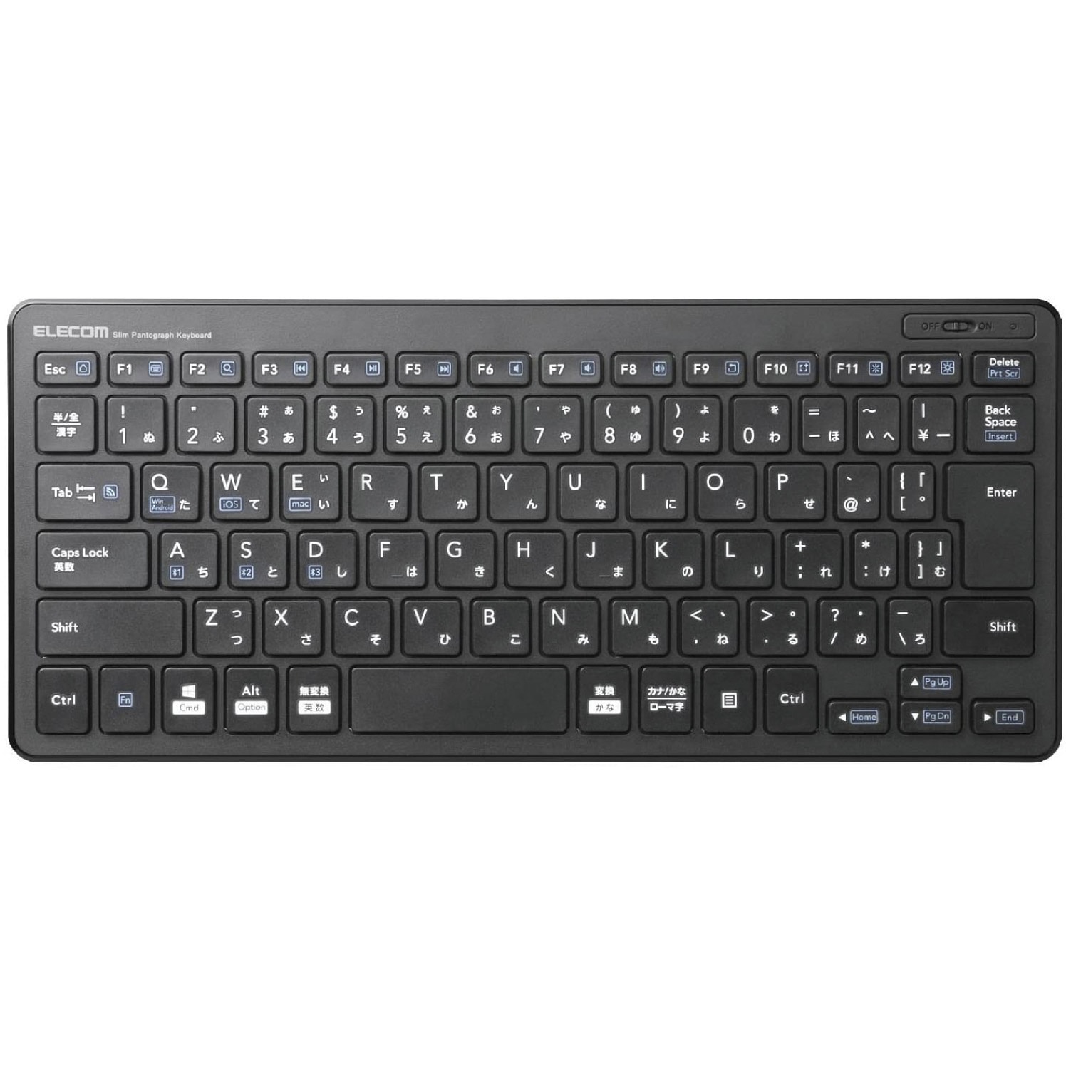 TK-FBP100BK キーボード ワイヤレス Bluetooth 無線 ミニキーボード