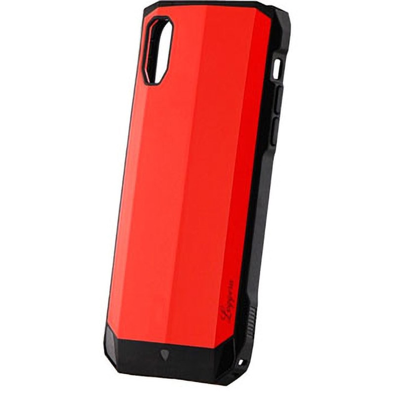 iPhone XR 耐衝撃ハイブリッドケース「LEGGERA」 ストラップホール付