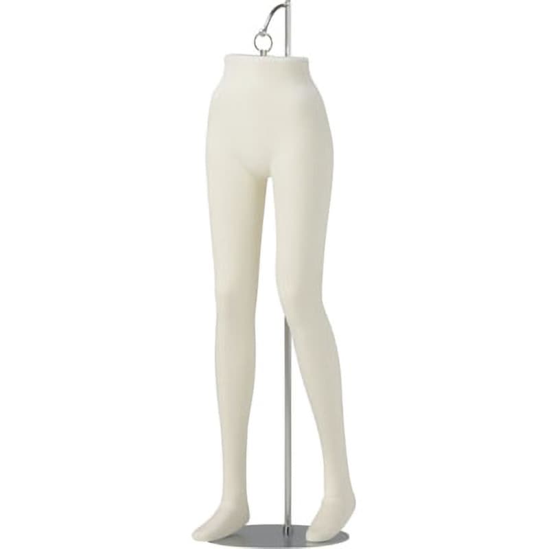 SD121-PP42N 婦人吊り下半身トルソ アイボリーレイヨン張 サン