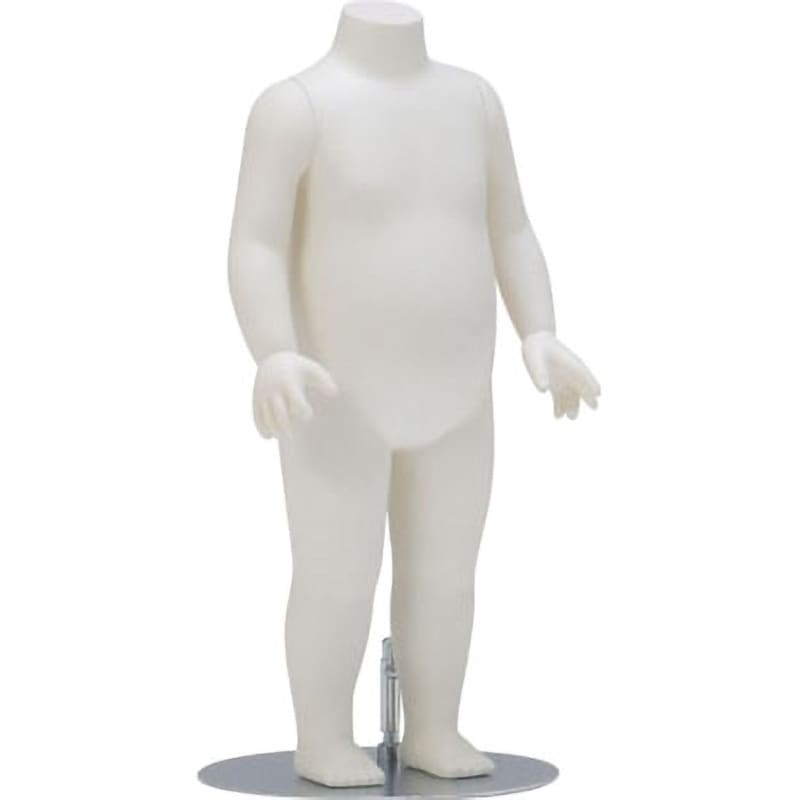 サンクリエイト 子供システムトルソ 全身 5歳 アイボリー塗装 【公式通販】