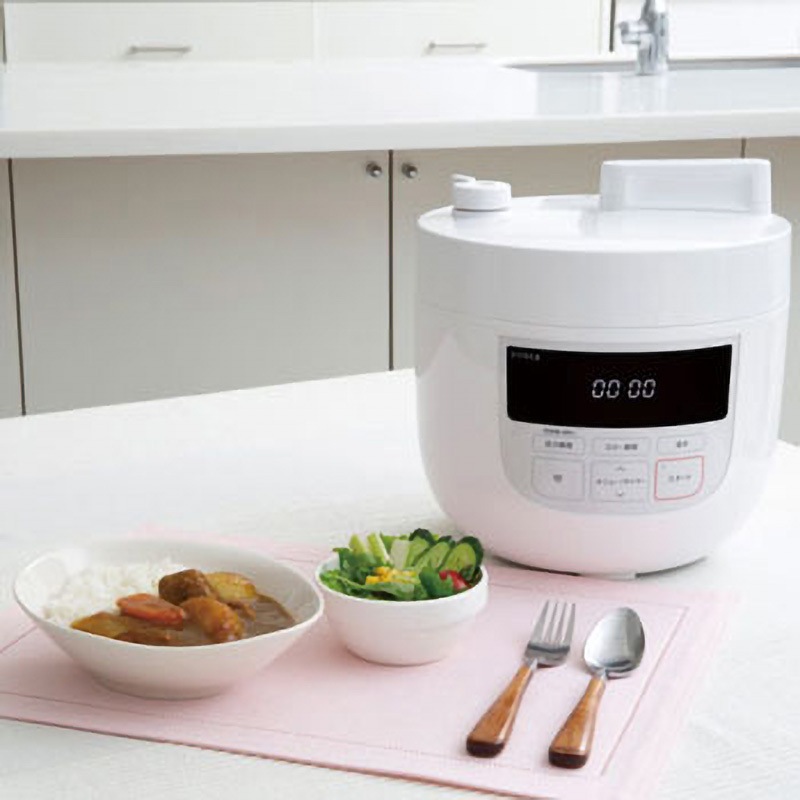 未使用！取説付！シロカ4L電気圧力鍋SP-4D151 W ホワイト シロカ電気