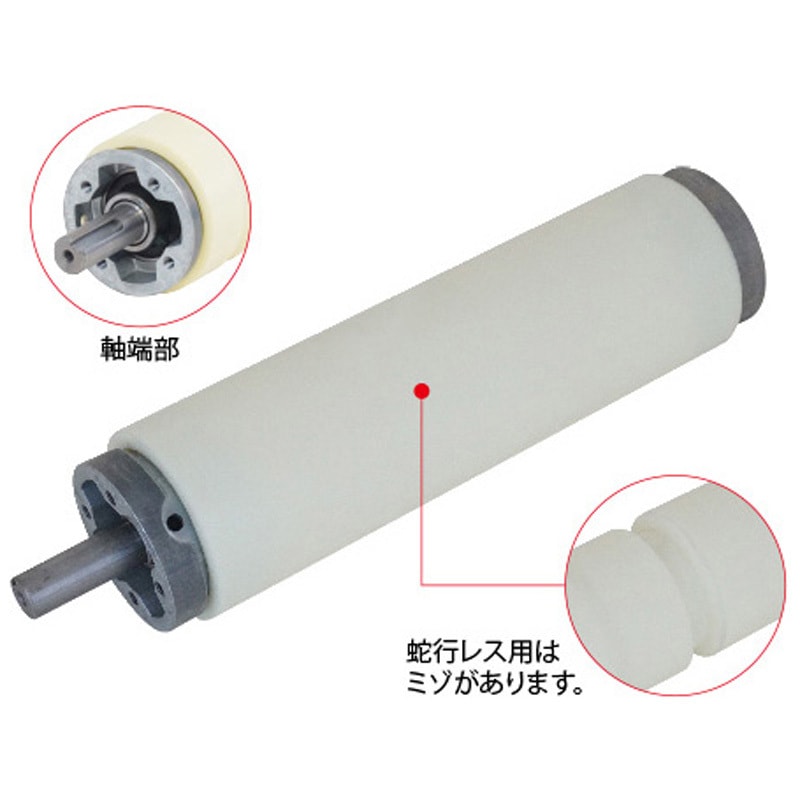 コンベヤ用ドライブプーリ蛇行防止V桟用溝付 1本 三機工業 【通販