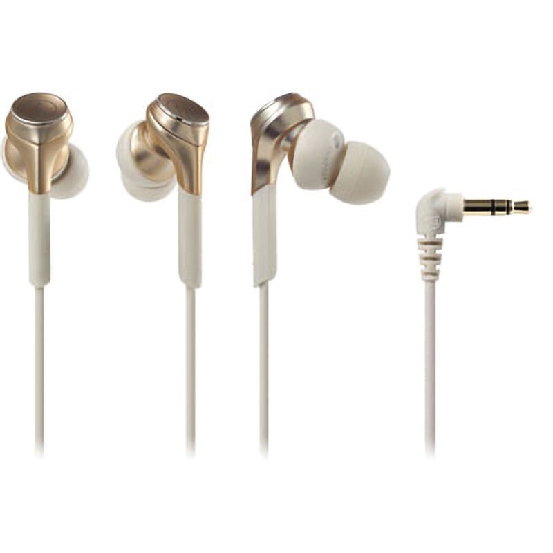 ATH-CKS770X CG ハイレゾ対応 ダイナミック密閉型カナルイヤホン ATH-CKS770X audio-technica 最大入力100mW プラグ形状Φ3.5mm金メッキステレオミニ(L型) シャンパンゴールド色