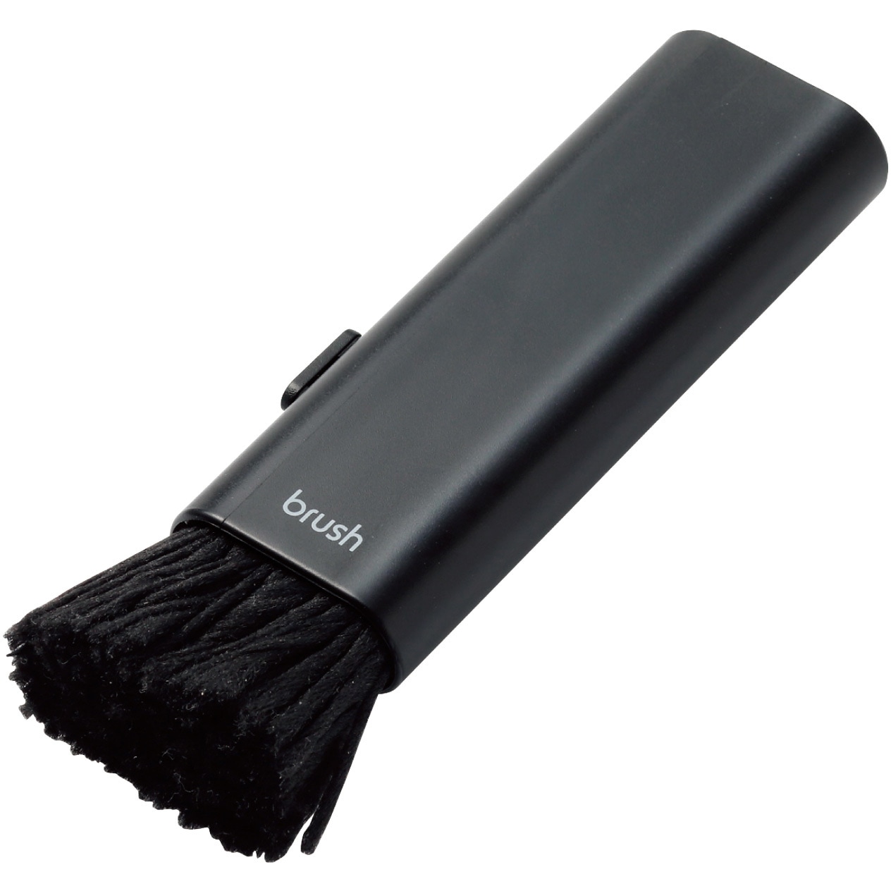 KBR-014AS クリーニングブラシ スライド収納 2種類の毛 帯電防止繊維