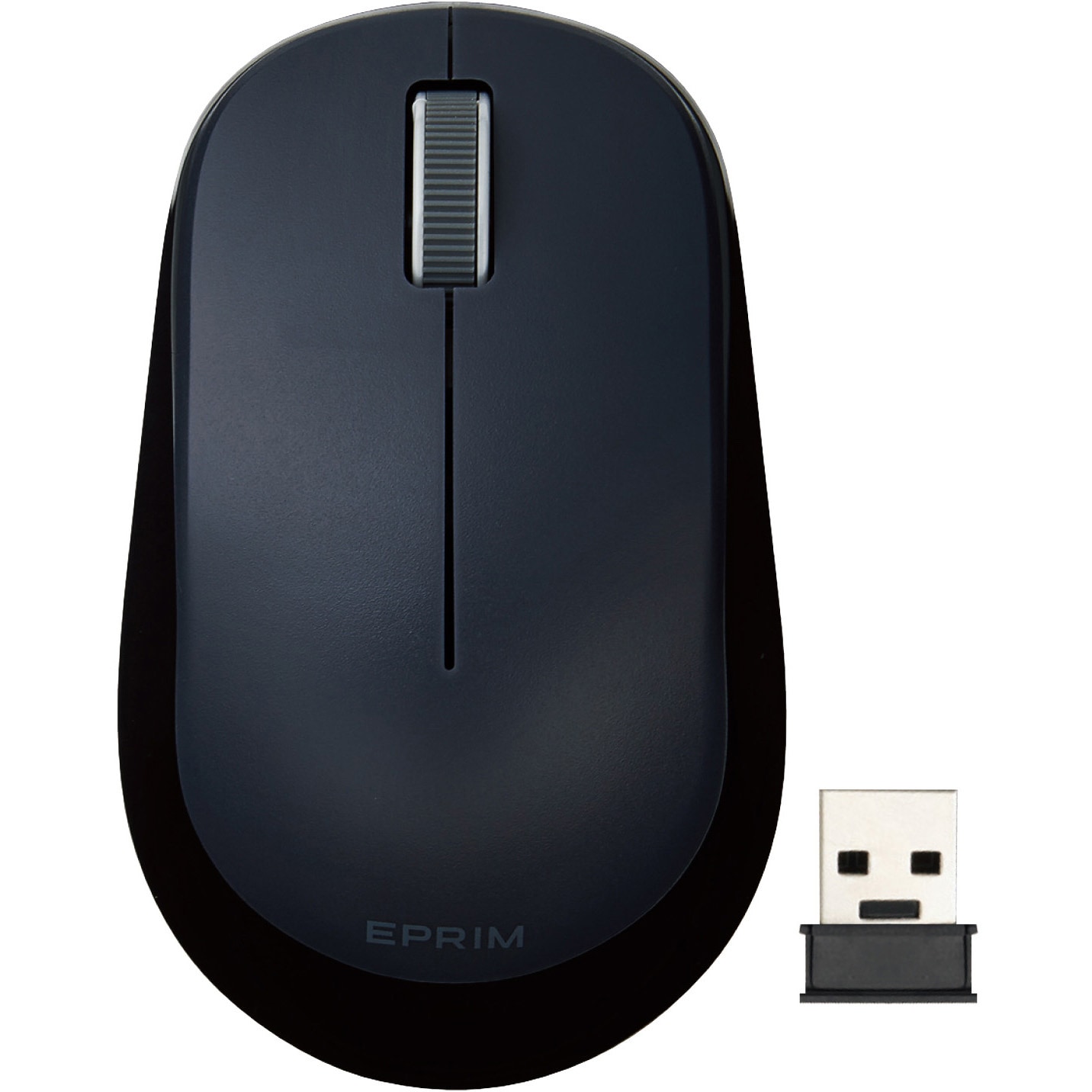 M-DY12DBBK ワイヤレスマウス 無線 2.4GHz USB 3ボタン ブルー
