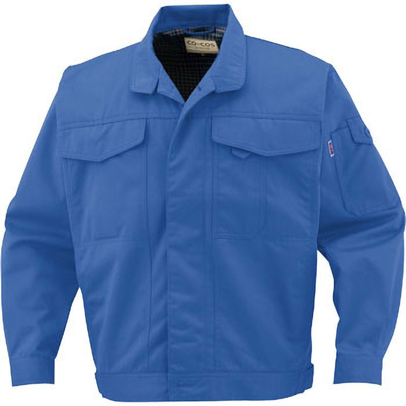 J-1462 ブルゾン J-1462 コーコス信岡 名入れ可 混率(%):ポリエステル60・綿40 長袖ブルゾン 6L
