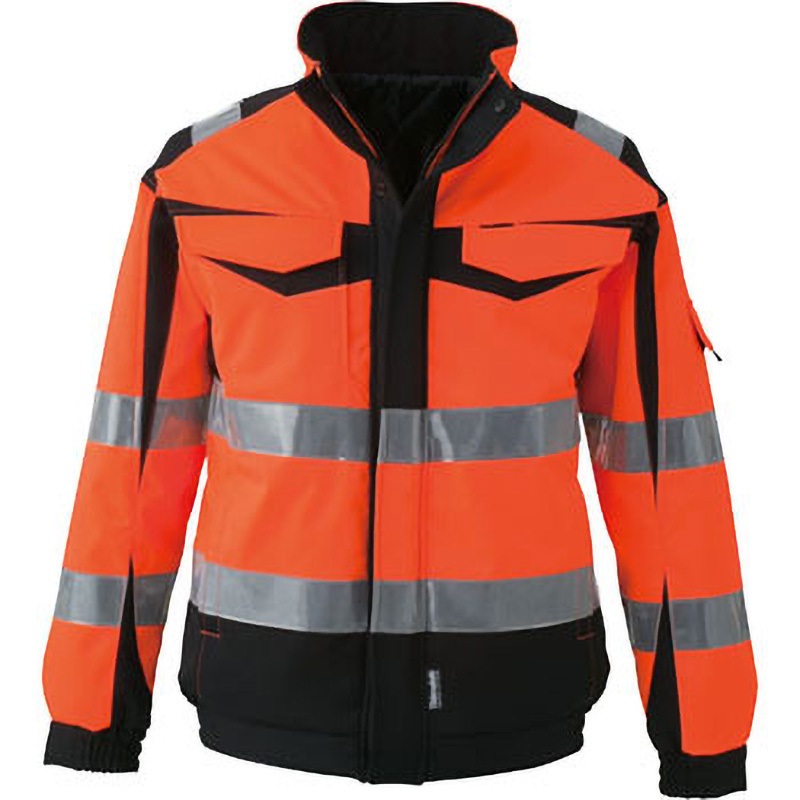 CS-2420 高視認防水防寒安全ジャケット CS-2420 コーコス信岡 長袖ブルゾン サイズLL