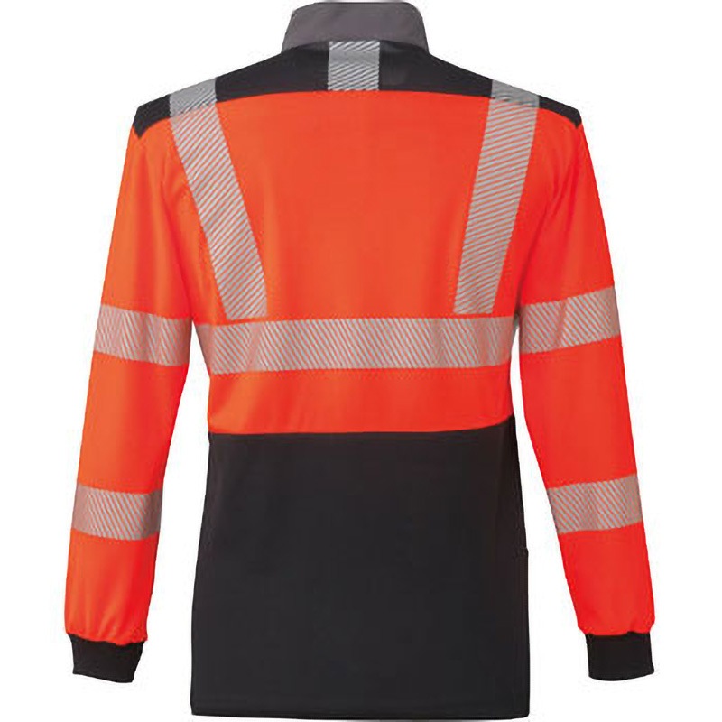 CS-2478 高視認安全長袖ポロシャツ CS-2478 コーコス信岡 サイズS