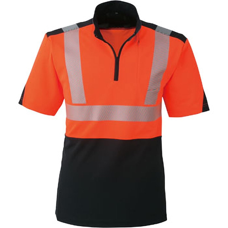 CS-2417 高視認安全半袖ポロシャツ CS-2417 コーコス信岡 サイズS 7,468円